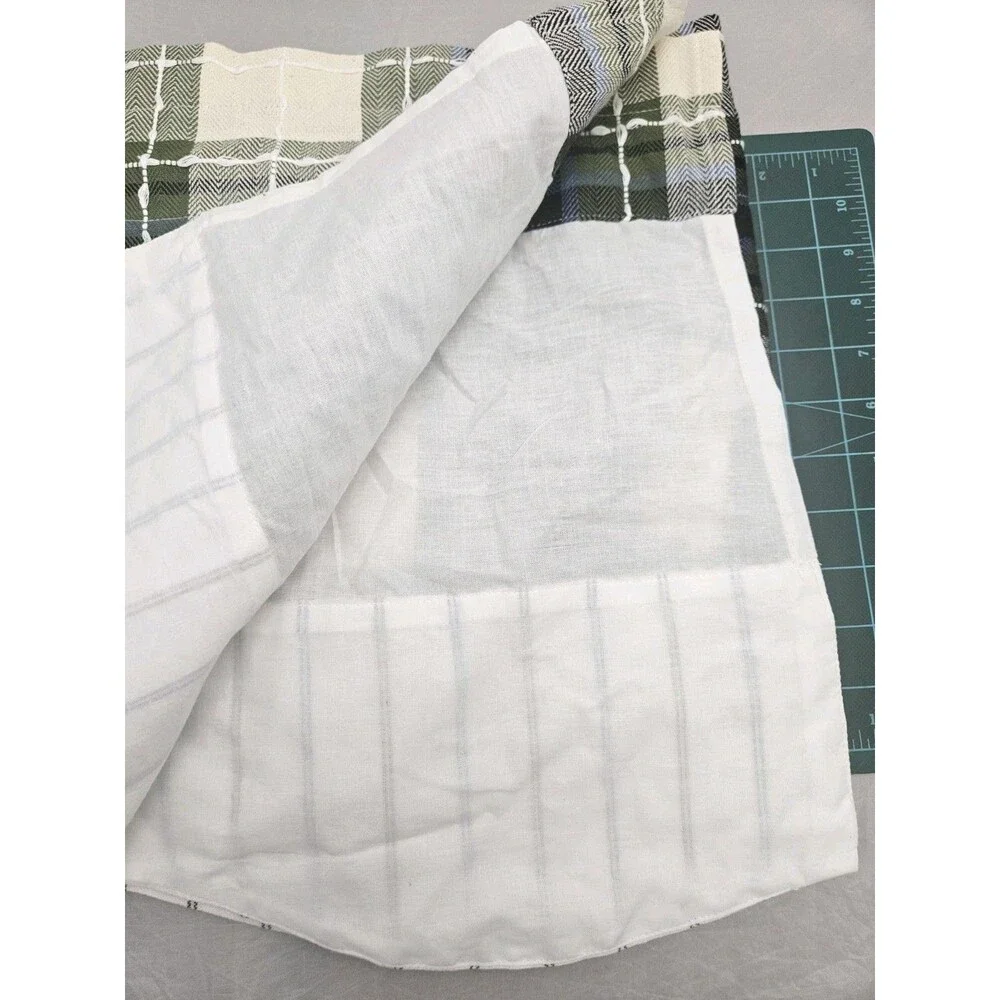 Park Designs Troutman Lined Layered Valance 72 in x 16 in - One Valance